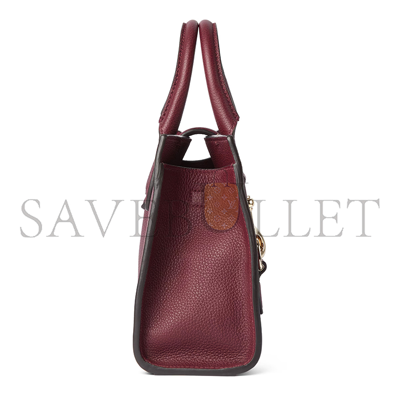 GUCCI SMALL TOTE BAG WITH HOOK CLOSURE 795349 (24*17.5*8.5cm)